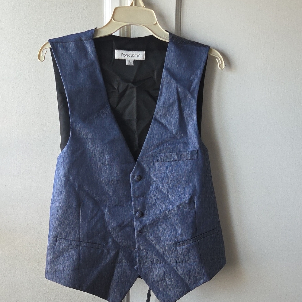 Pronto Uomo Navy Vest
